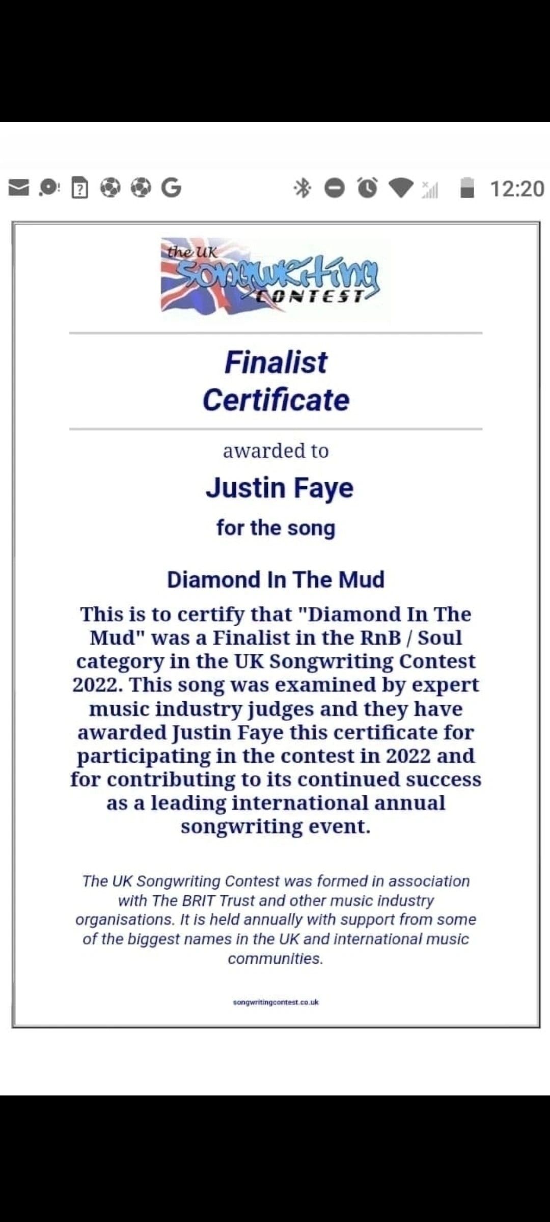 Justin Faye